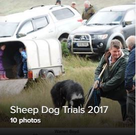 Creeslough Community members coming together to enjoy a day of sheepdog trial in 2017.